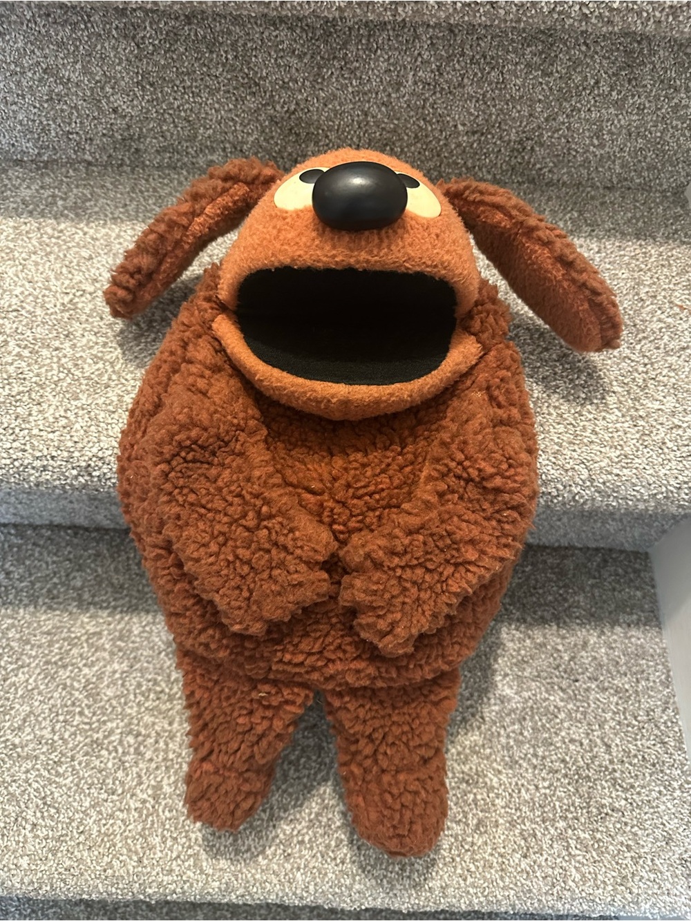 Vintage Fisher Price 1977 Sesame Street Rowlf Puppet Jim Henson